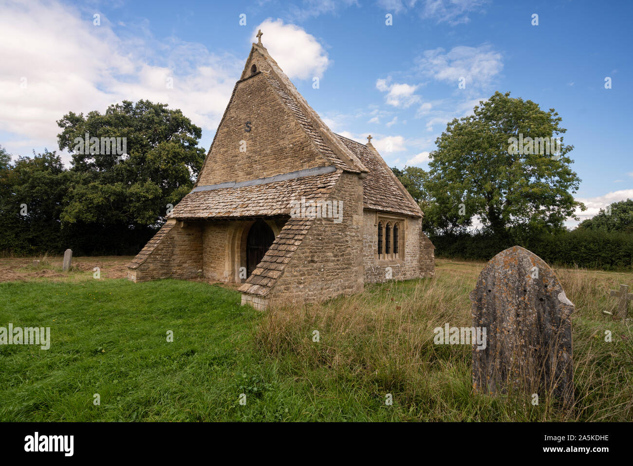 The Old Chancel near Leigh in Wiltshire - a small part of a larger ...