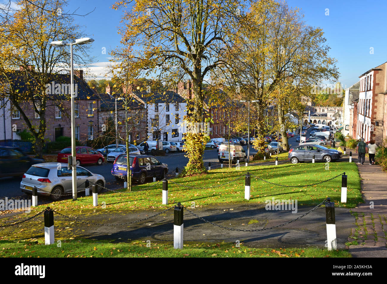 Appleby in Autumn 2, Cumbria Stock Photo