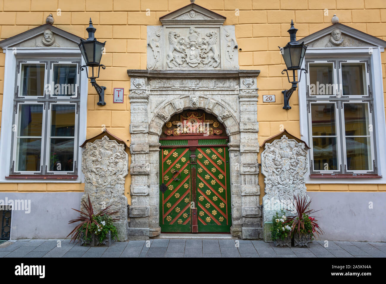 House of the Blackheads, Tallinn, Estonia Stock Photo - Alamy