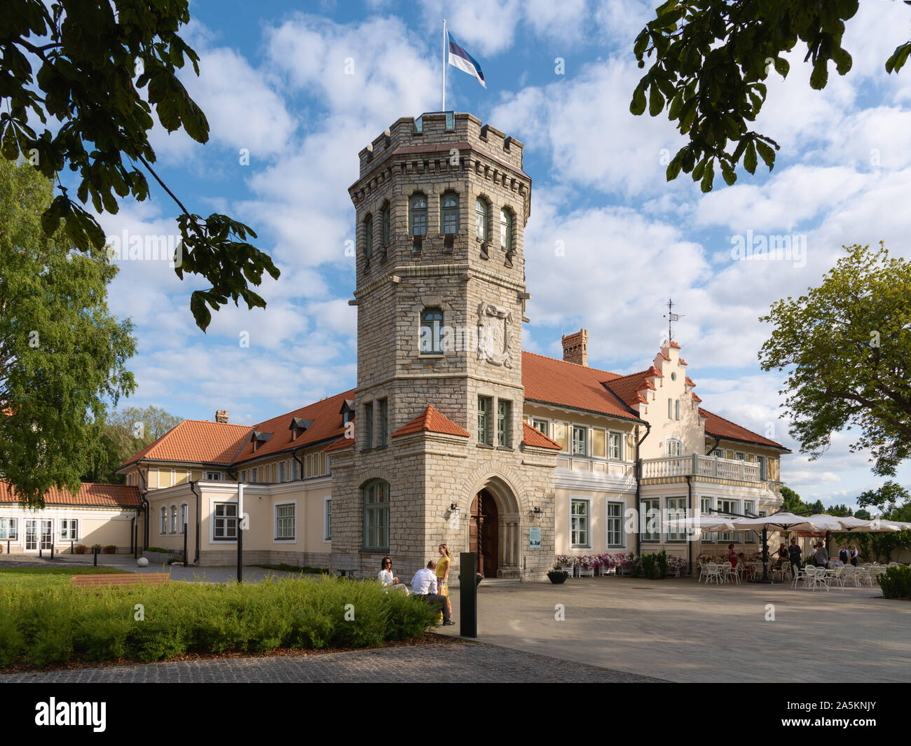Estonian History Museum, Maarjamäe Palace, Tallinn, Estonia Stock Photo