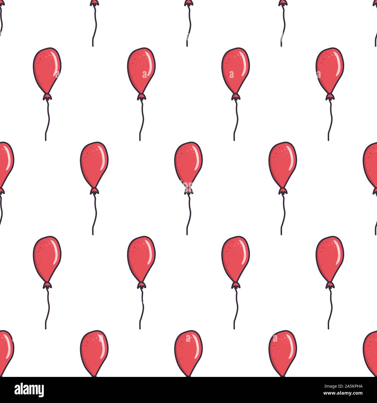 Vintage red balloon seamless pattern for print,celebration design, fabric texture, wrapping paper. Holiday vector decoration Stock Vector Image & Art - Alamy Vintage red balloon seamless pattern for print,celebration design, fabric texture, wrapping paper. Holiday vector decoration Stock Vector Image & Art - Alamy