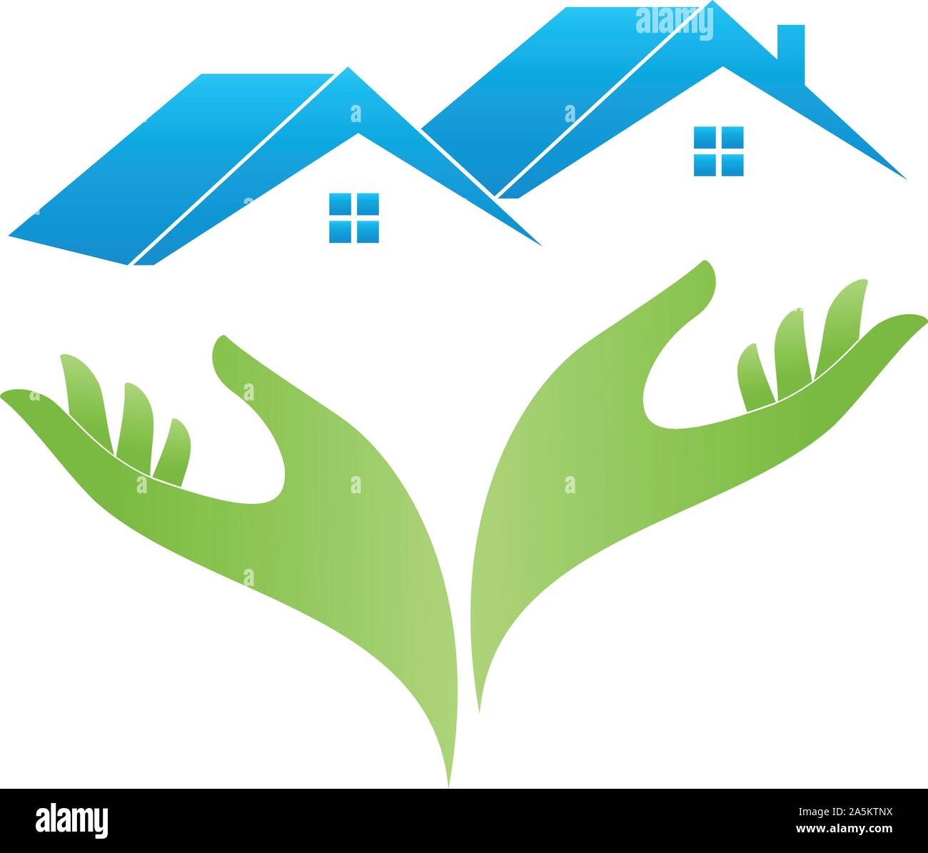 Houses, real estate, real estate agents, logo Stock Vector Image & Art ...