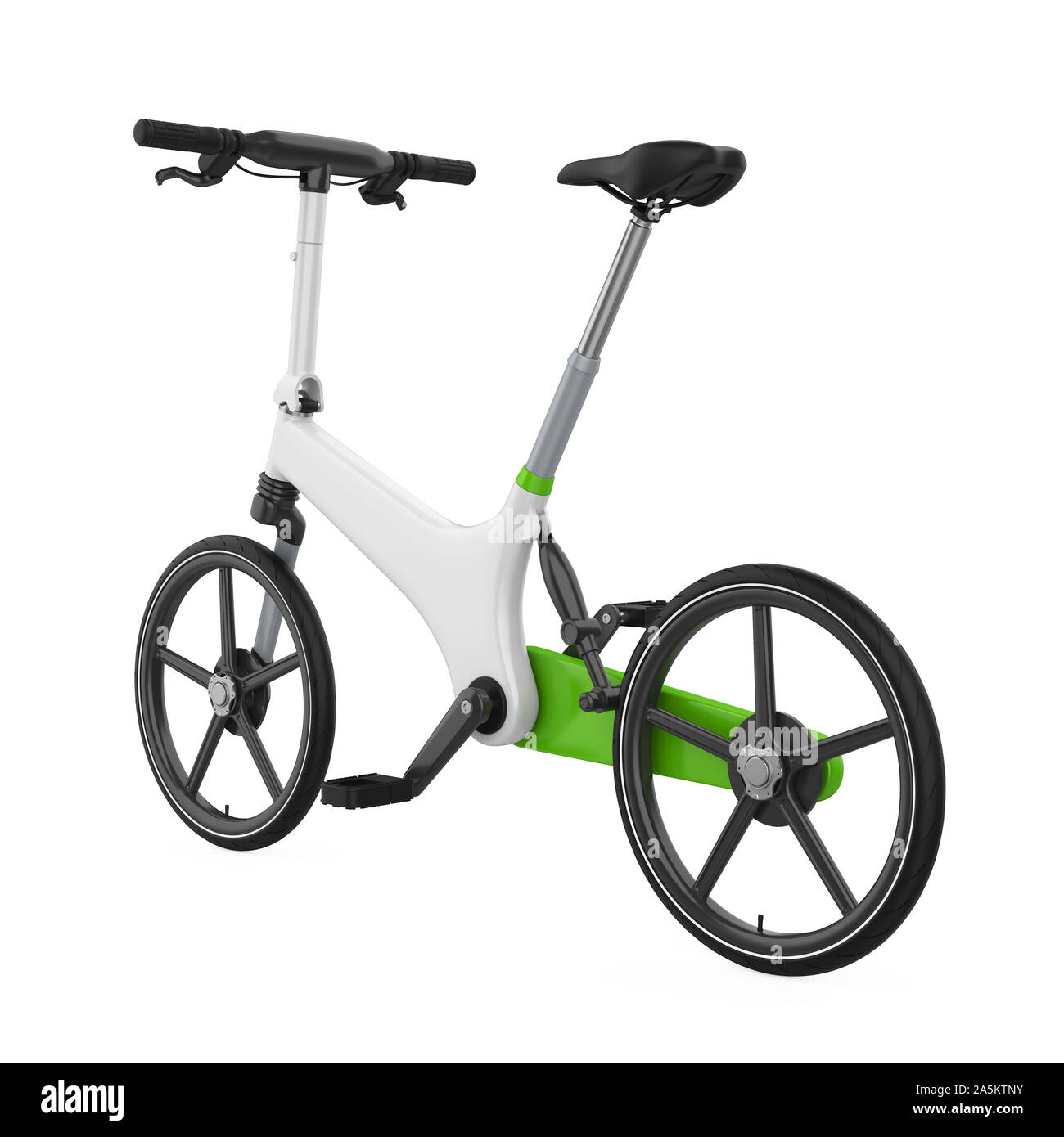Electric Bicycle Isolated Stock Photo Alamy
