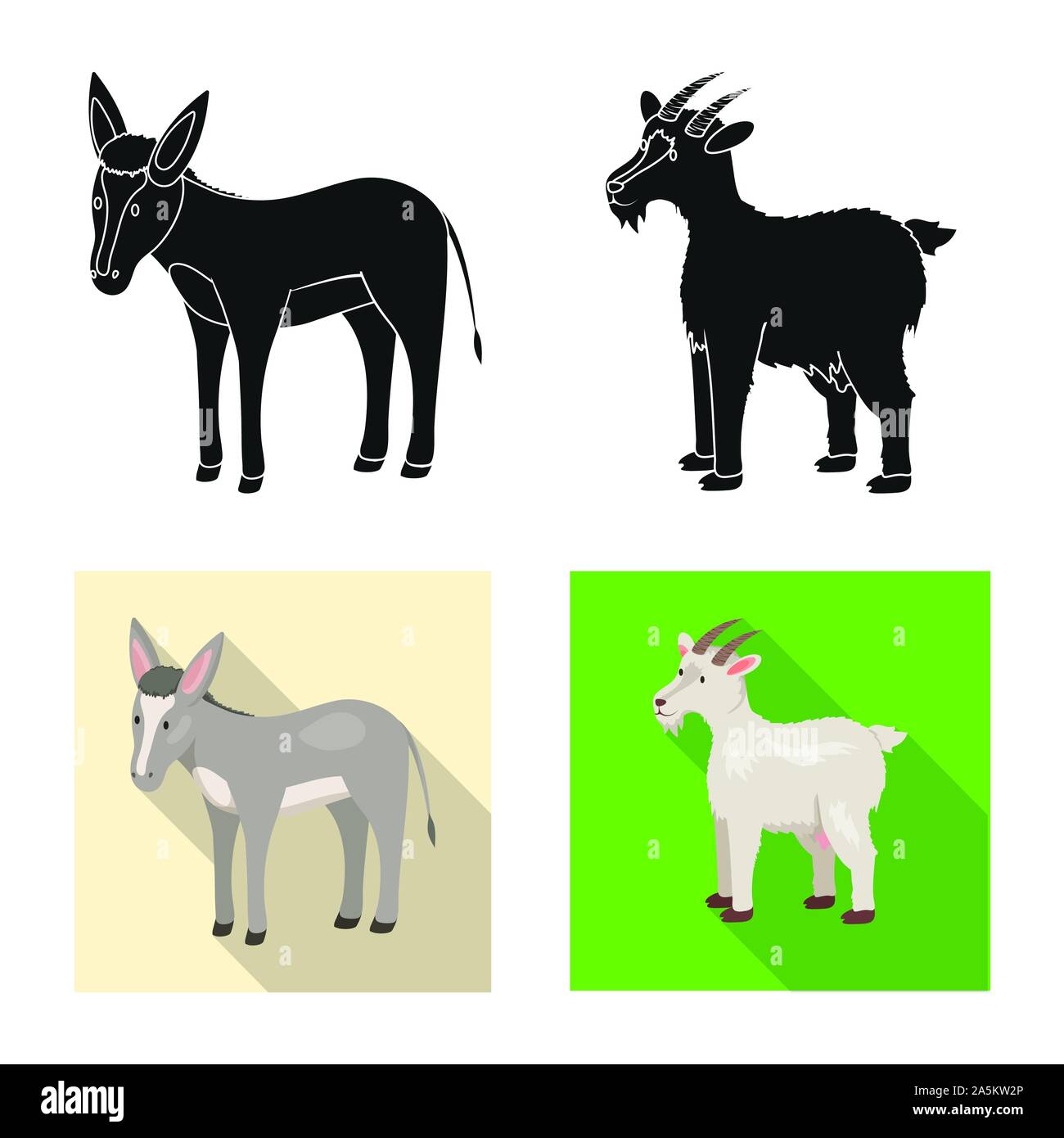Vector illustration of breeding and kitchen icon. Set of breeding and ...