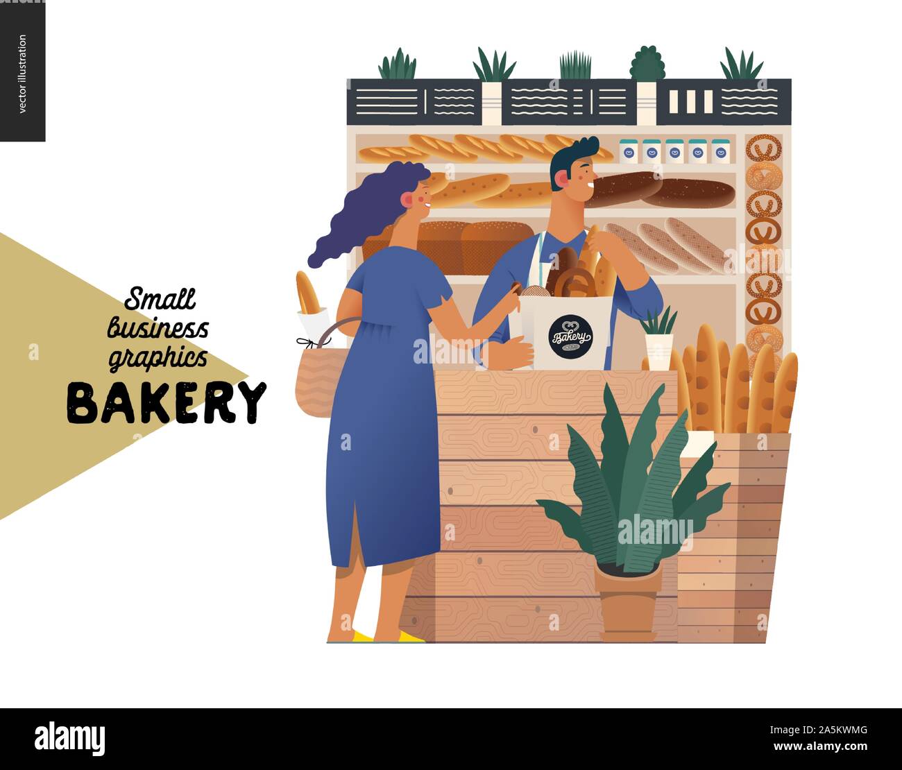 Shop display case Stock Vector Images - Alamy