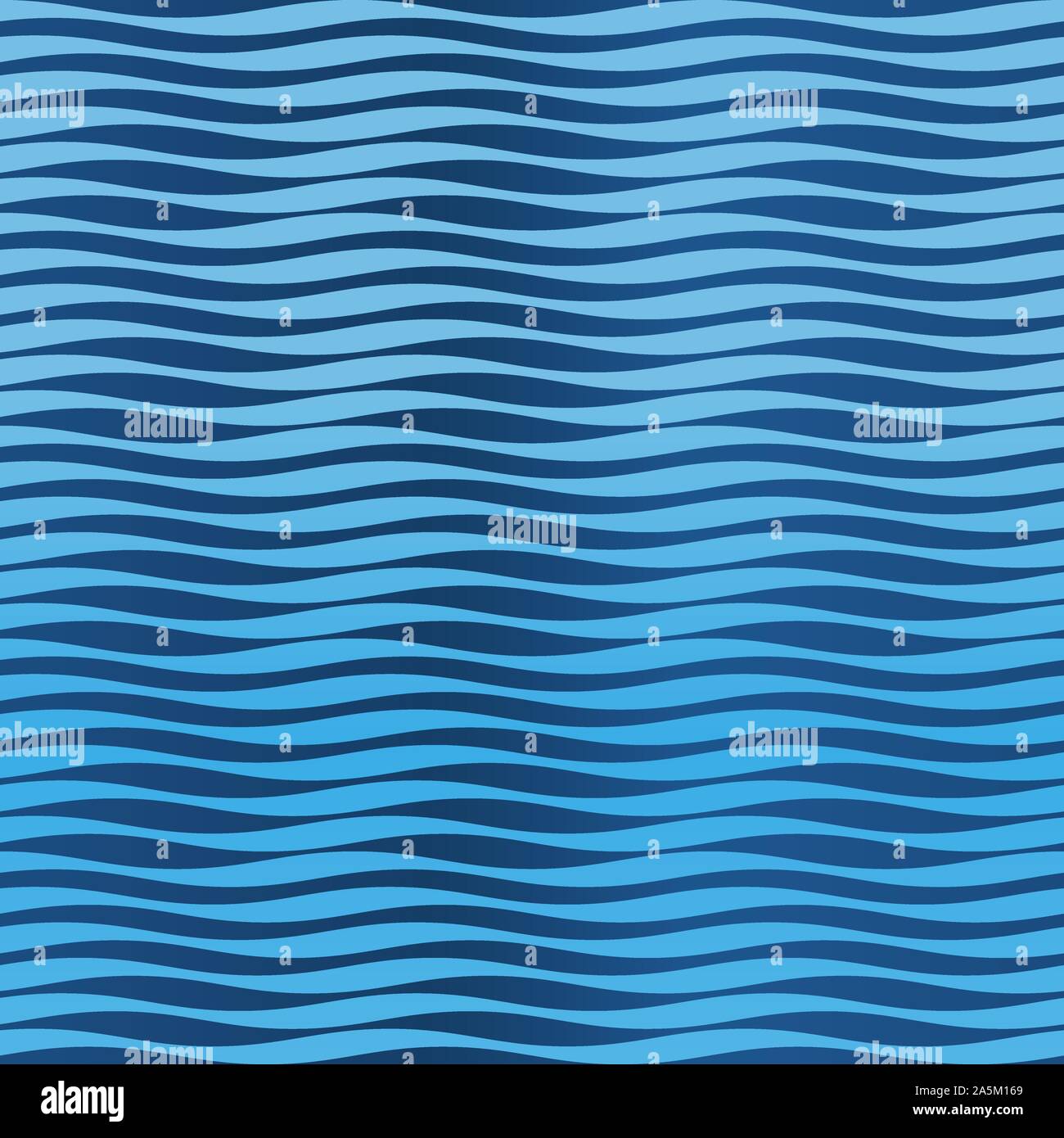 Seamless sea waves texture in blue tones. Vector illustration Stock ...