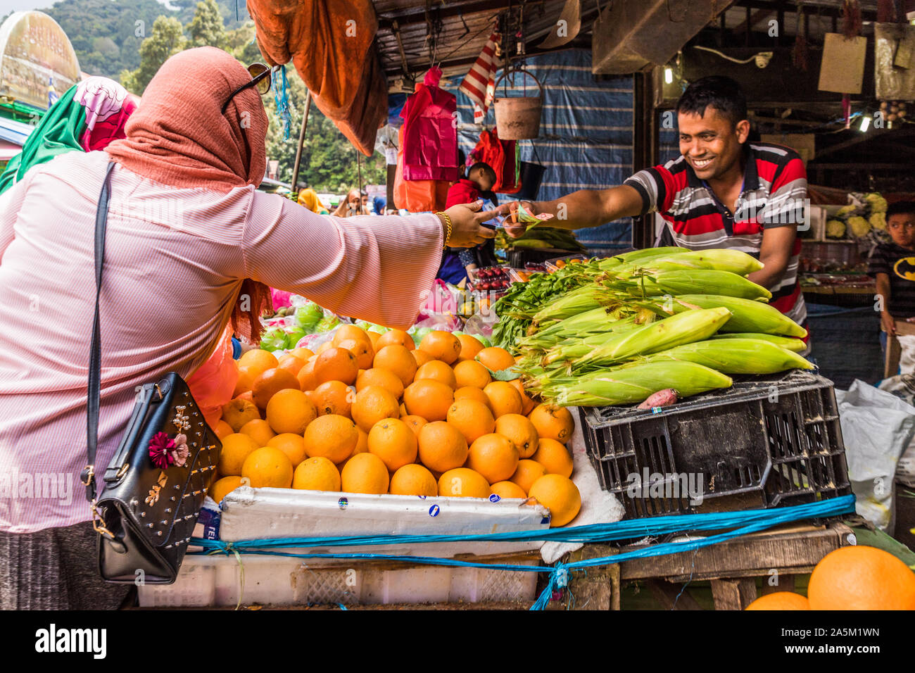 The Kea Farm Market in Cameron Highlands Stock Photo Alamy