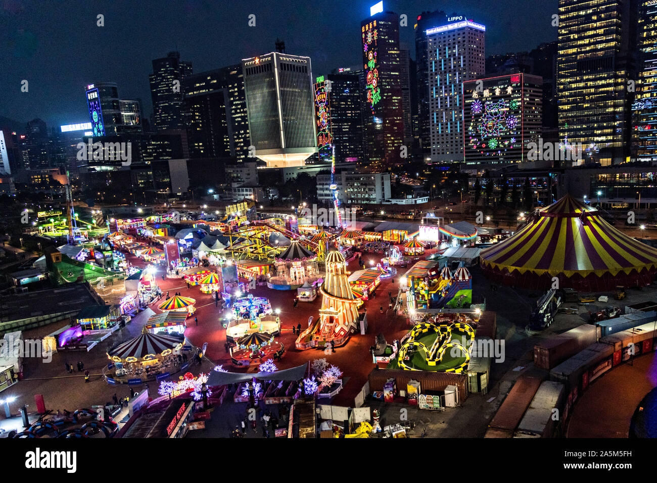 Hong kong winter lights hires stock photography and images Alamy