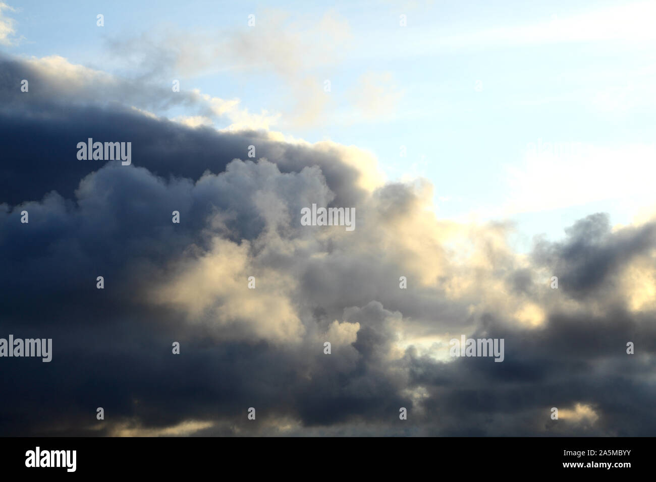 grey, dark, white, cloud, clouds, sky, meteorology, weather Stock Photo