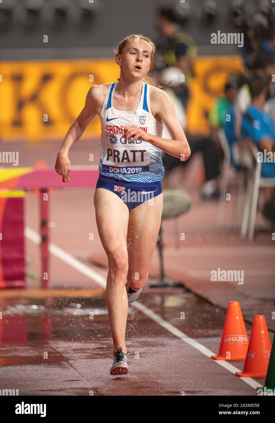 DOHA QATAR SEPT 27 Aimee Pratt of Great Britain & NI competing in