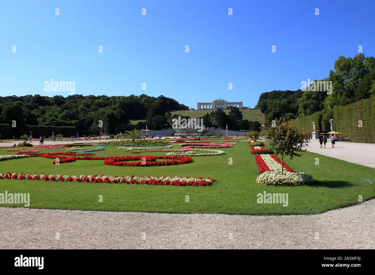 Schönbrunn Palace, Wien Stock Photo