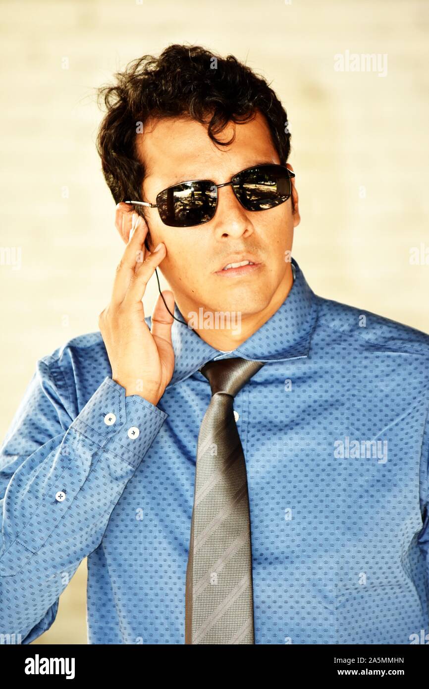 An Attractive Handsome Person Stock Photo - Alamy