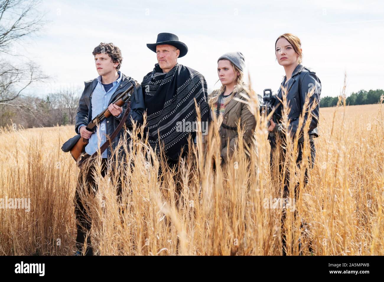 ZOMBIELAND DOUBLE TAP, from left Jesse Eisenberg, Woody Harrelson