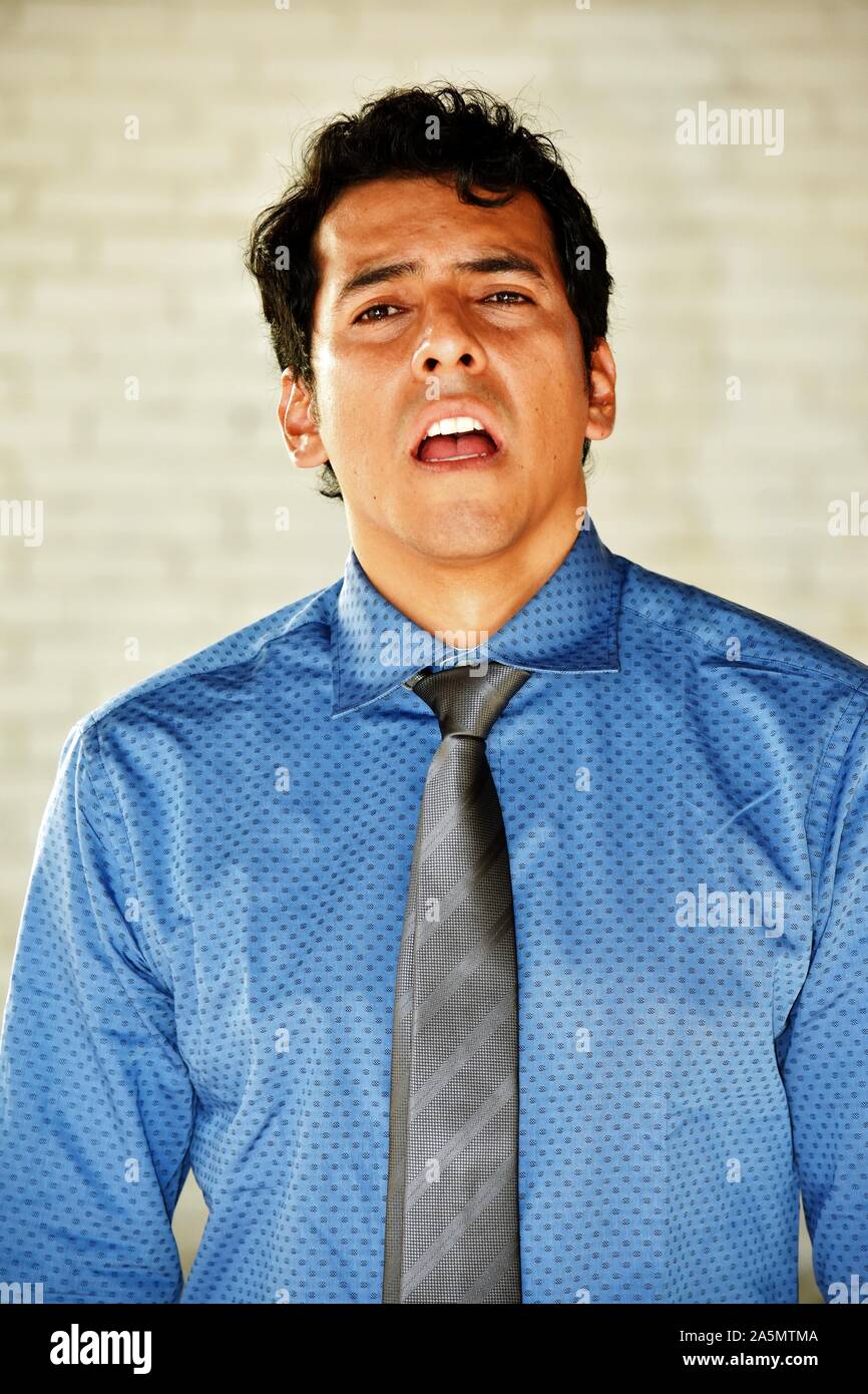 Confused good looking man hi-res stock photography and images - Alamy