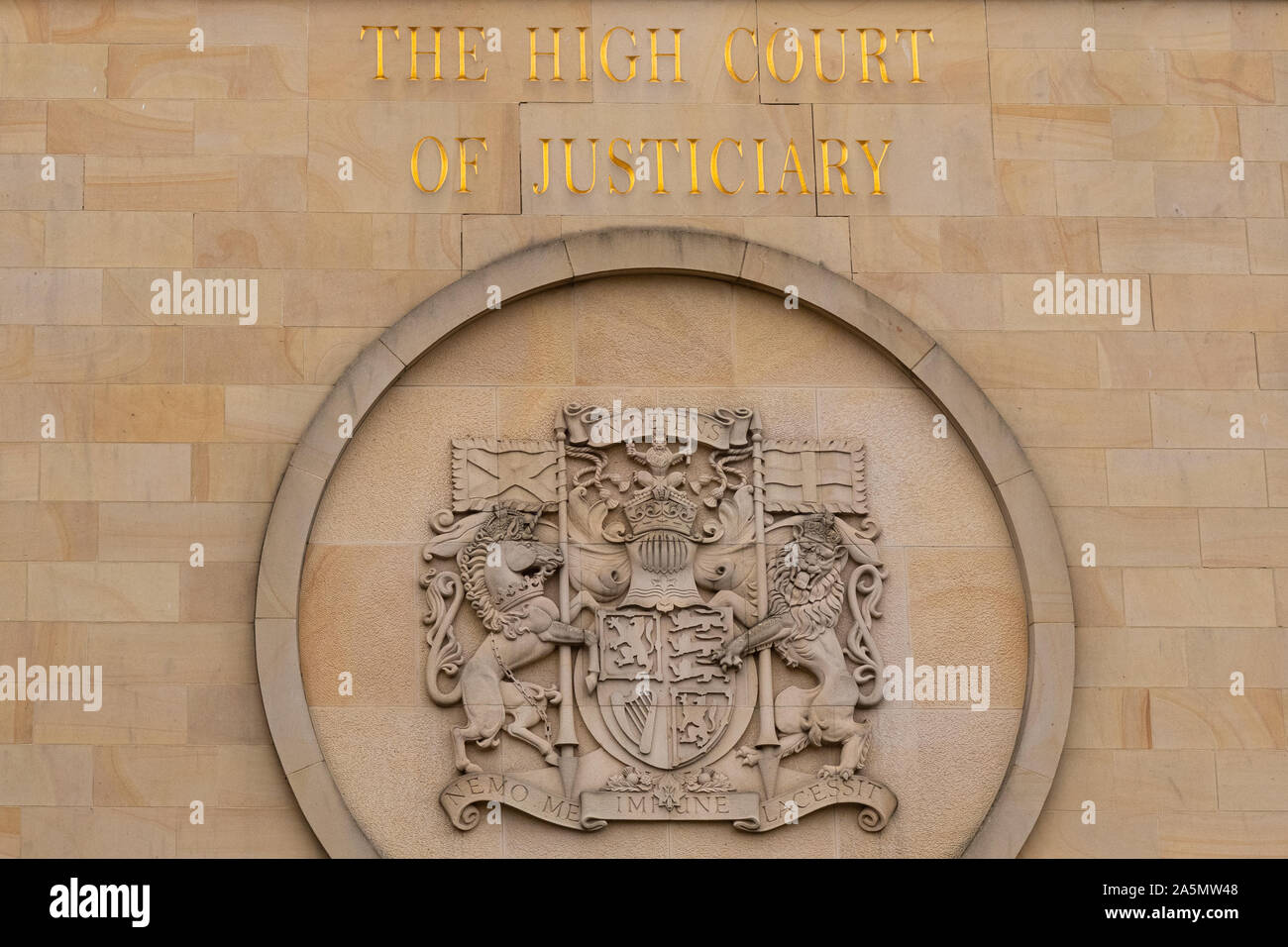 The High Court of Justiciary, Glasgow, Scotland, UK Stock Photo
