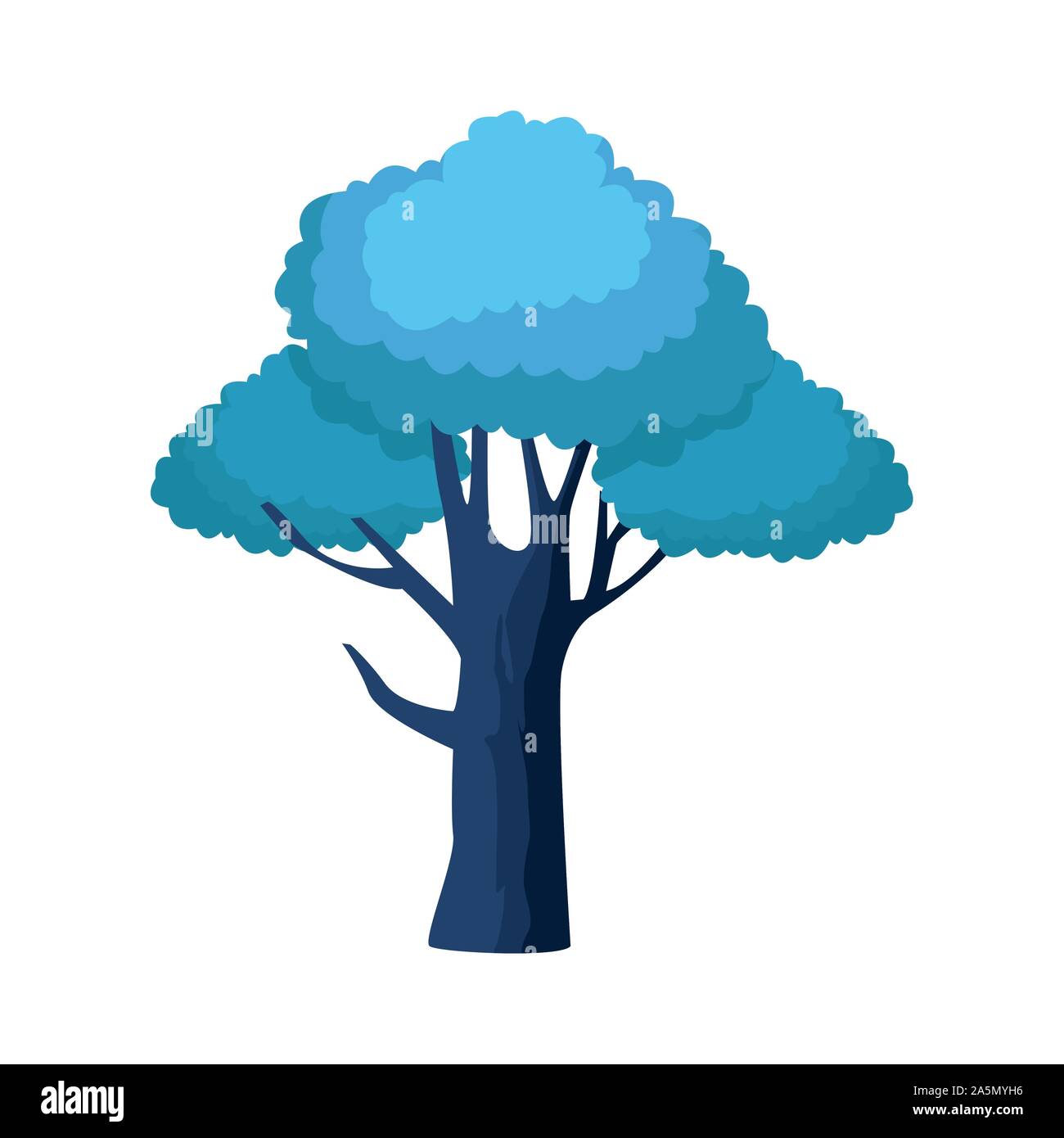 colorful tree plant icon image Stock Vector Image & Art - Alamy