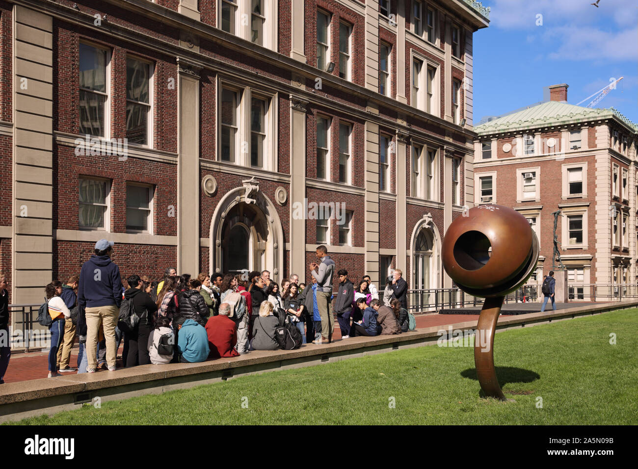 Columbia university campus tour hi-res stock photography and images - Alamy