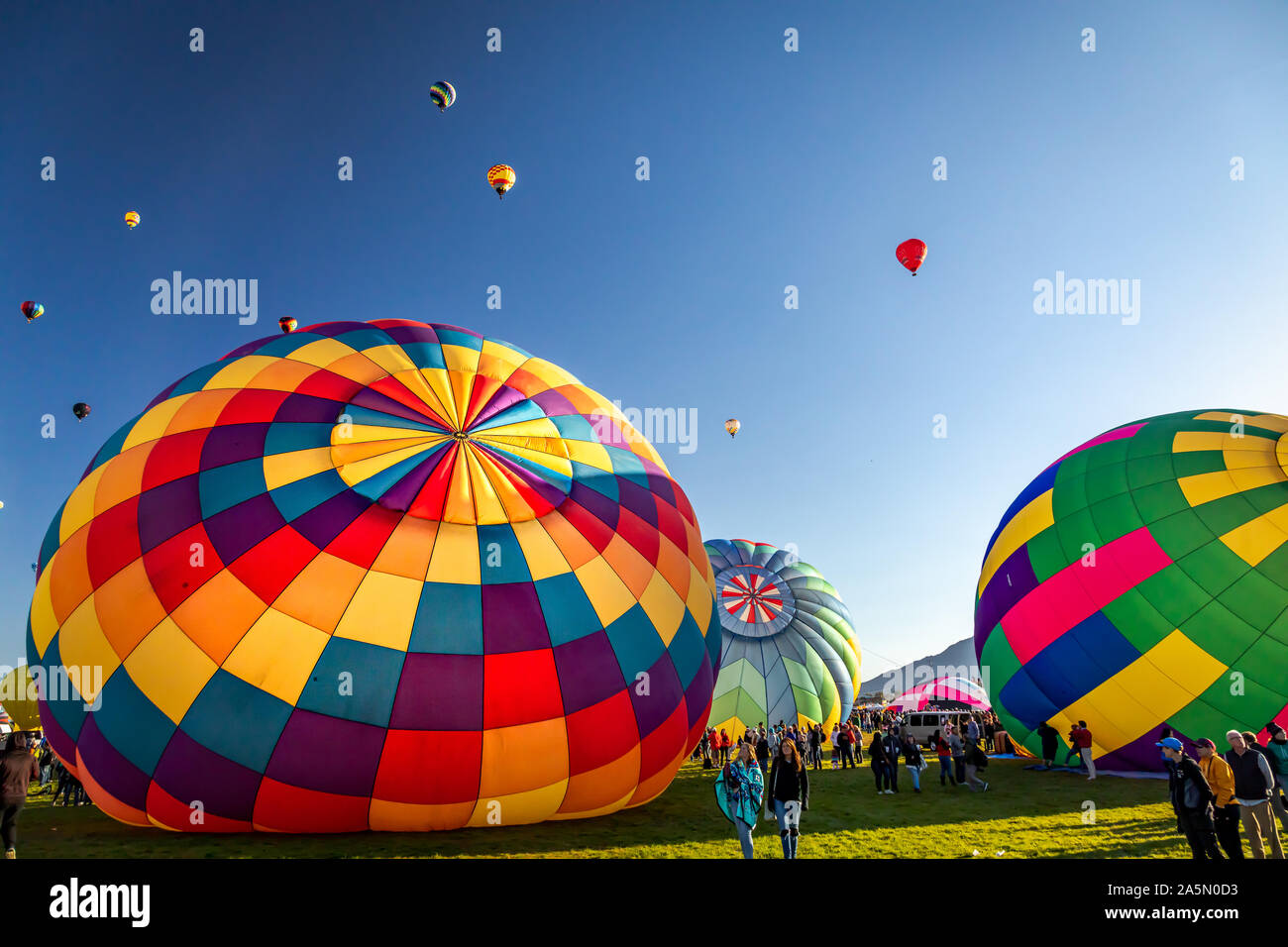 Hot Air balloons Stock Photo