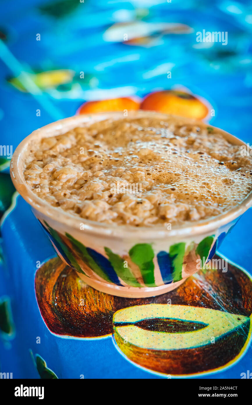 Traditional drink in Oaxaca "Chocolate Stock Photo Alamy