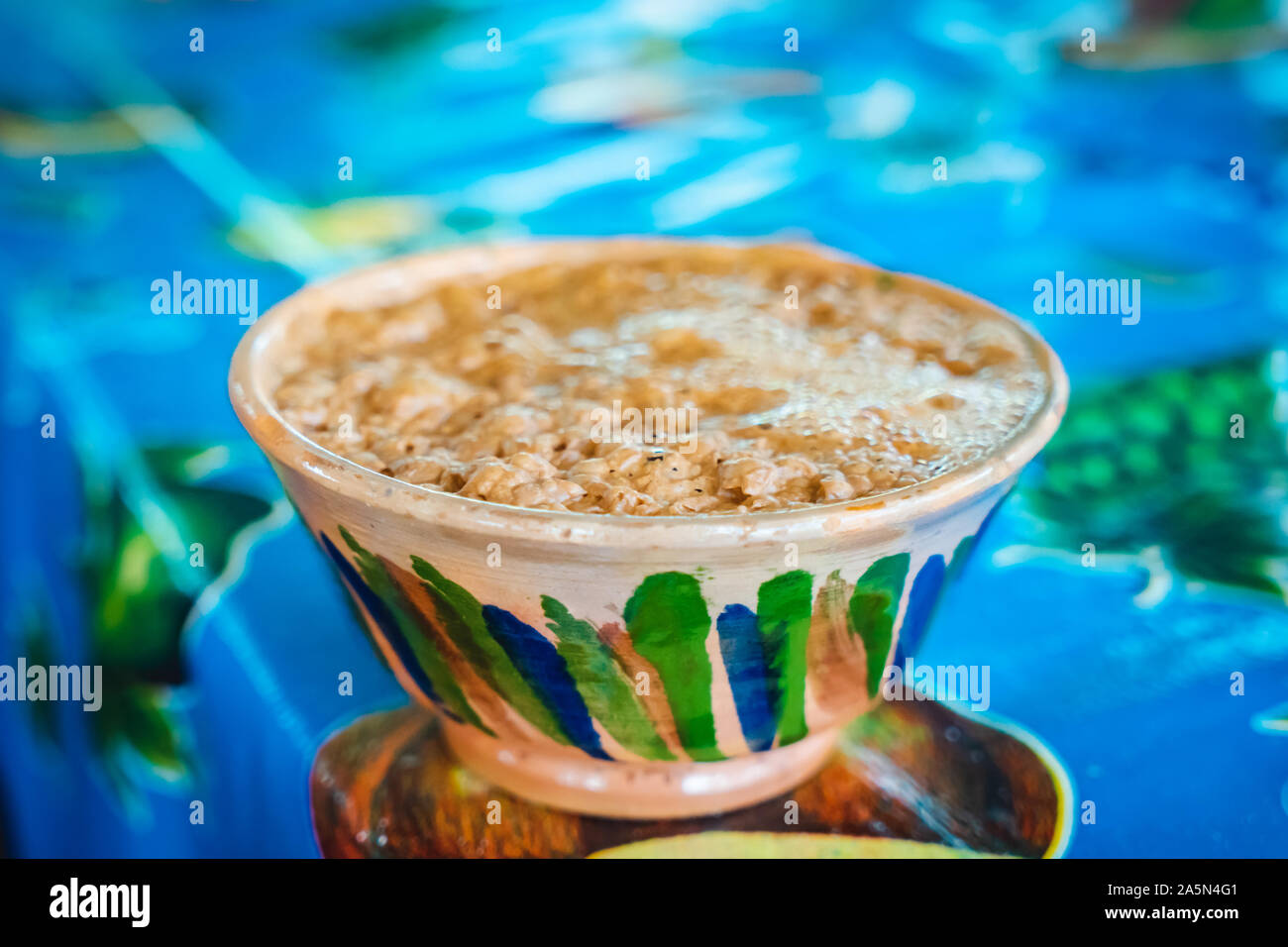 Traditional drink in Oaxaca "Chocolate Stock Photo Alamy