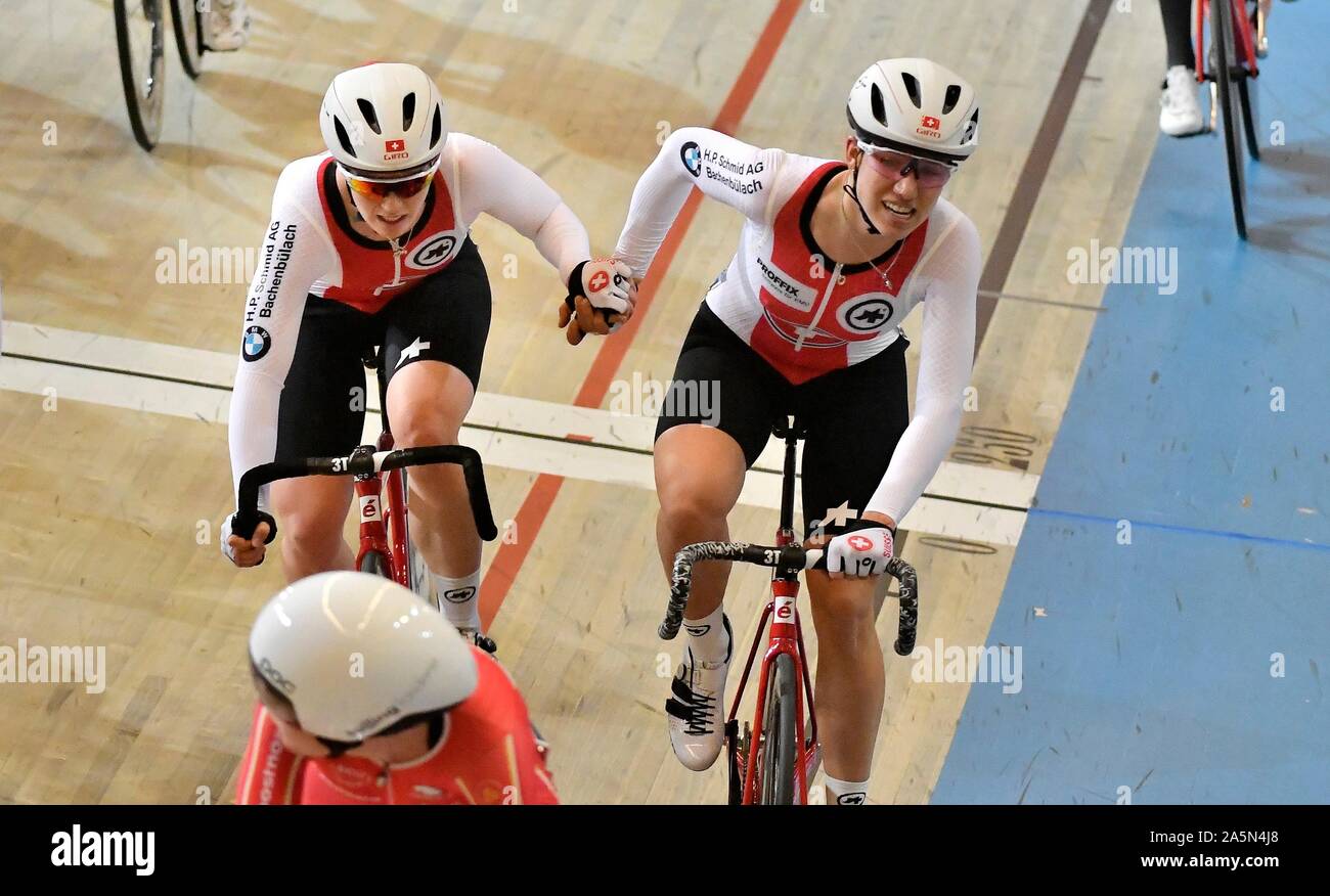 Aline Seitz (SUI) and Andrea Waldis (SUI) on the Women s Madison ...