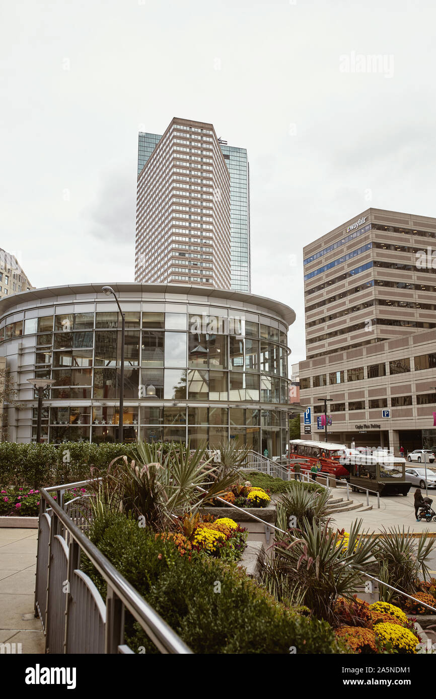 Boston, Massachusetts October 3rd, 2019 Copley Place and the Shops