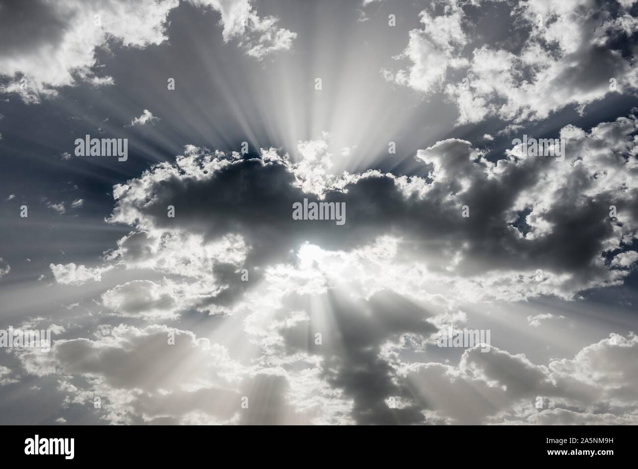Clouds cumulus sun hi-res stock photography and images - Alamy