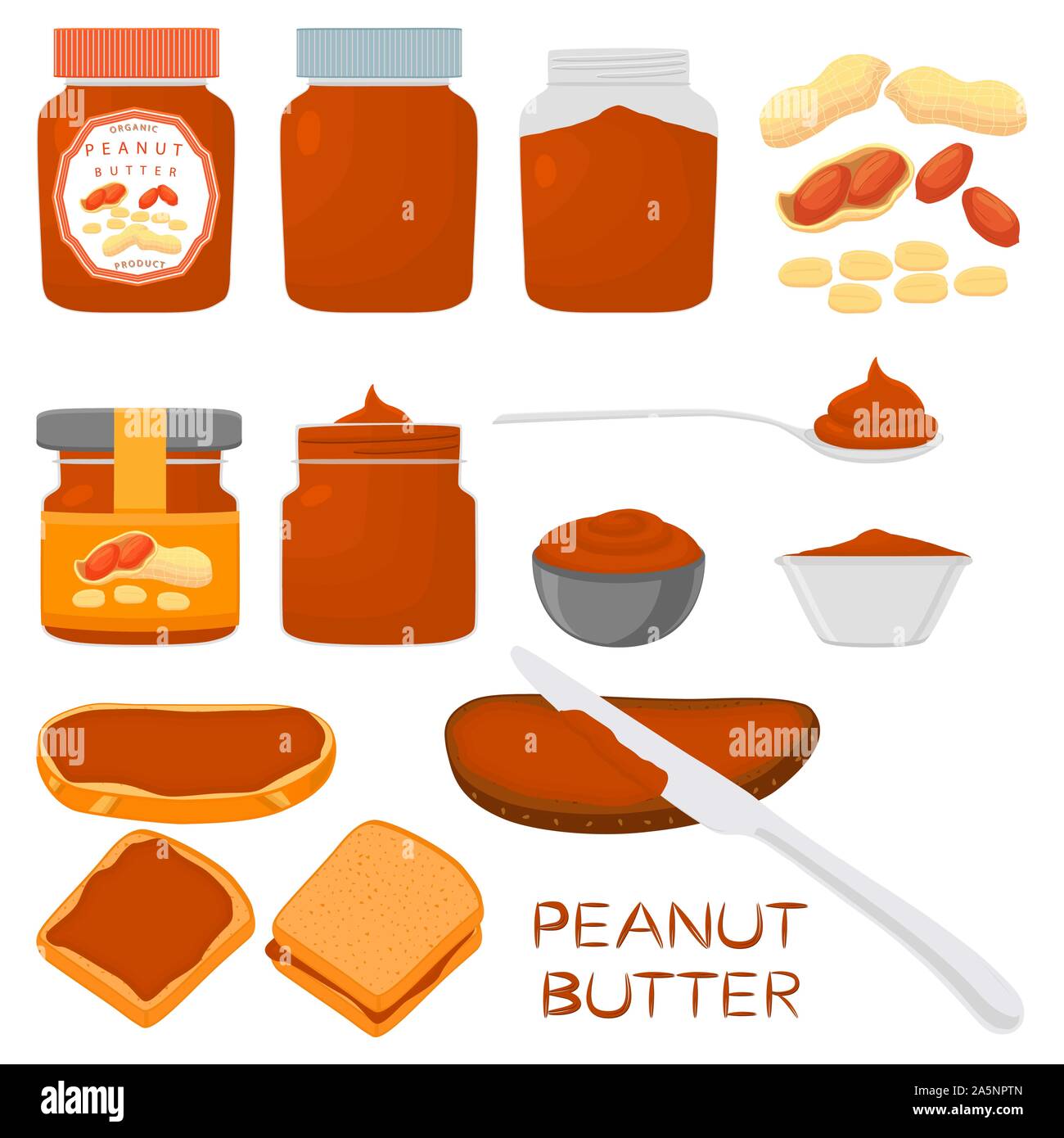 Download Cartoon Illustration Peanut Butter Jar High Resolution Stock Photography And Images Alamy Yellowimages Mockups