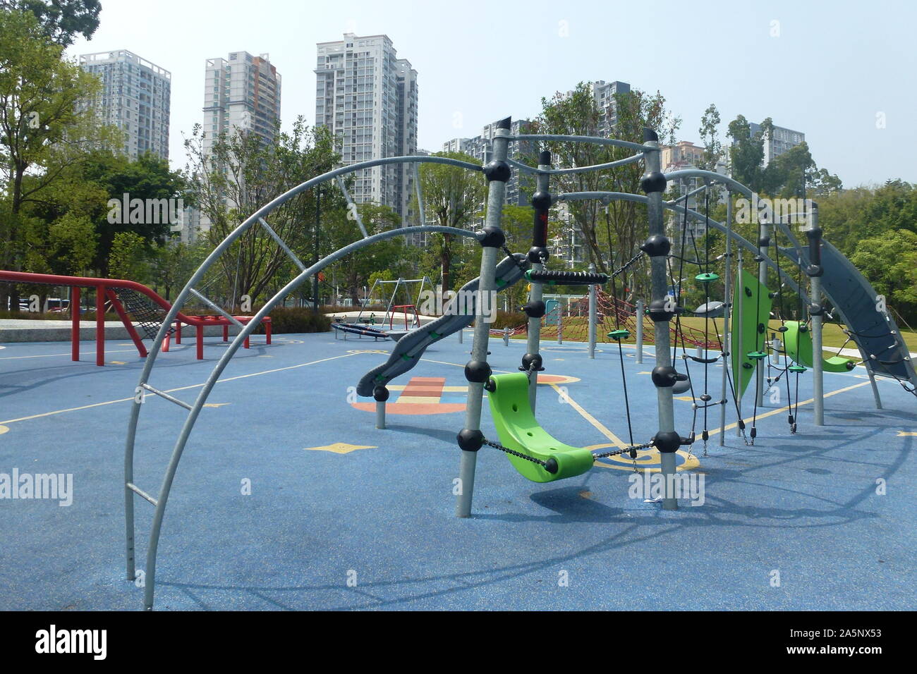 Sports facilities in sports parks, Shenzhen, China Stock Photo Alamy