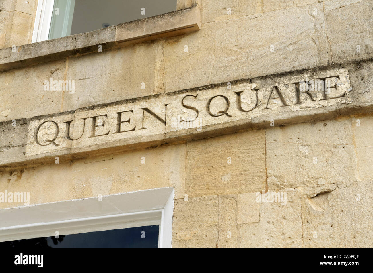 Queen Square, Bath, Somerset, England Stock Photo Alamy