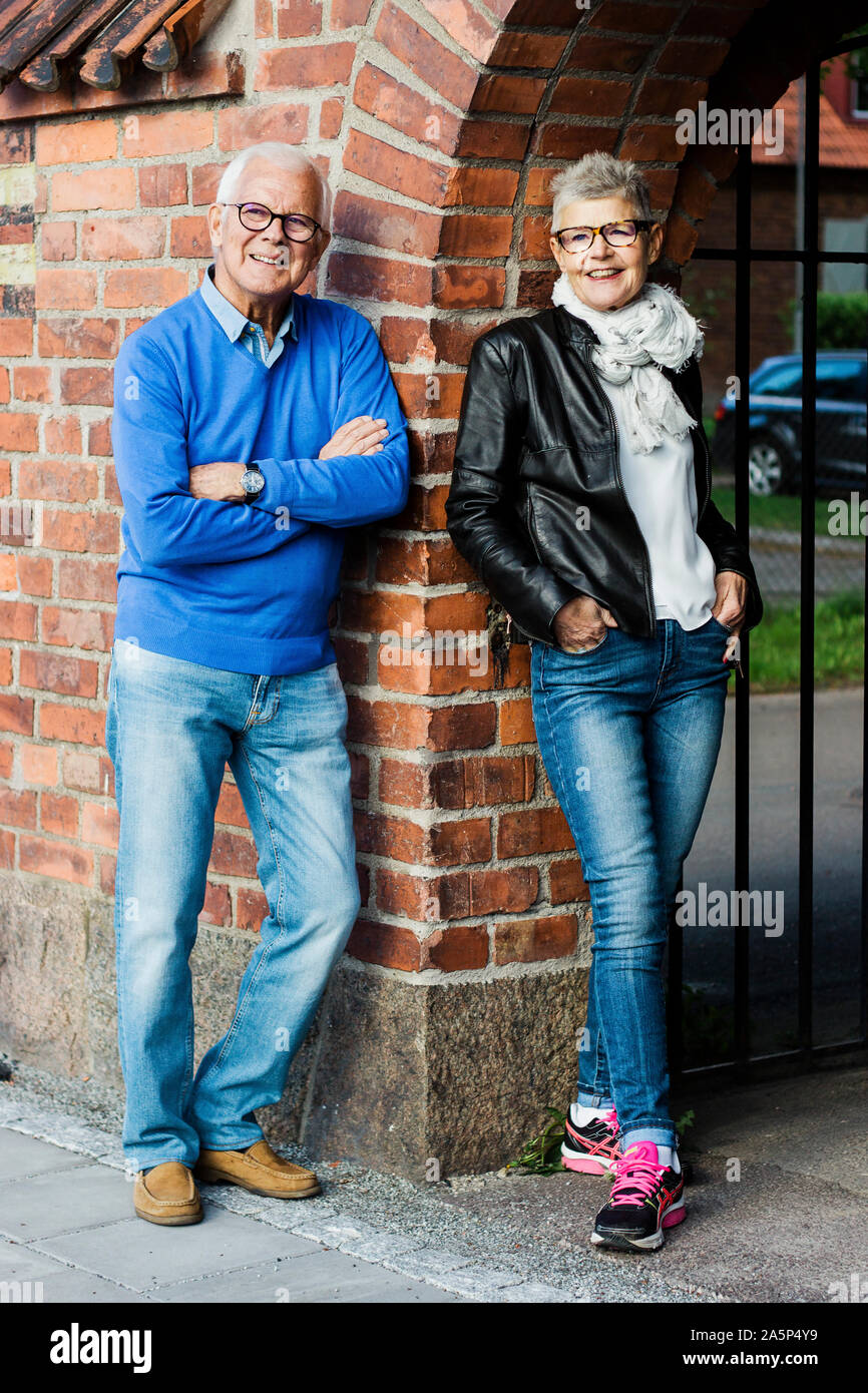 Senior couple together Stock Photo