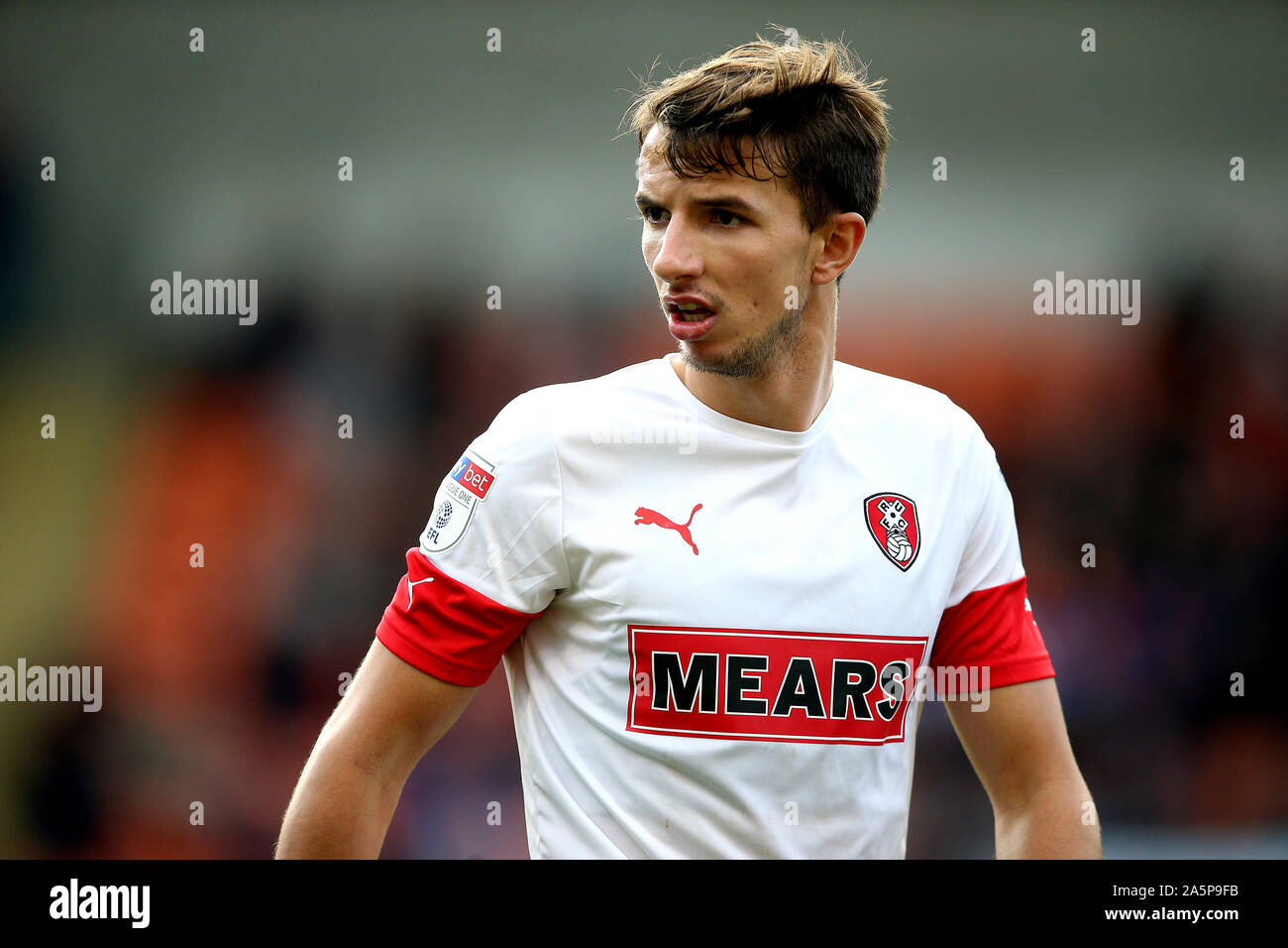 Daniel Barlaser, Rotherham United Stock Photo - Alamy