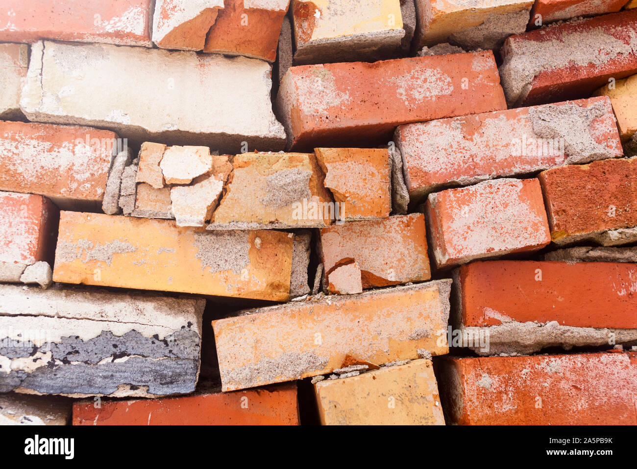 Stack of bricks Stock Photo Alamy