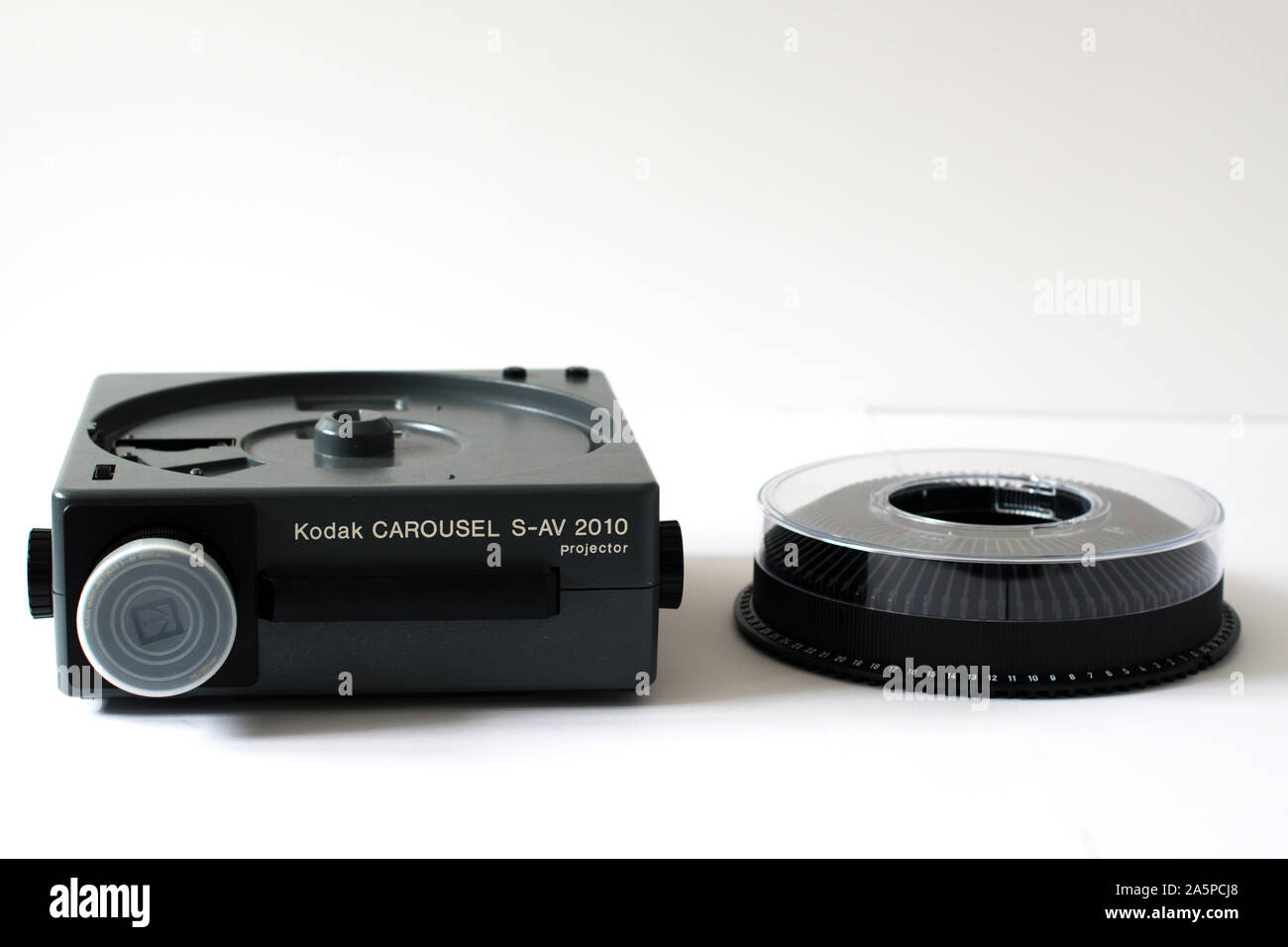 Vintage Kodak Carousel Slide Projector with carousel not insitu on a