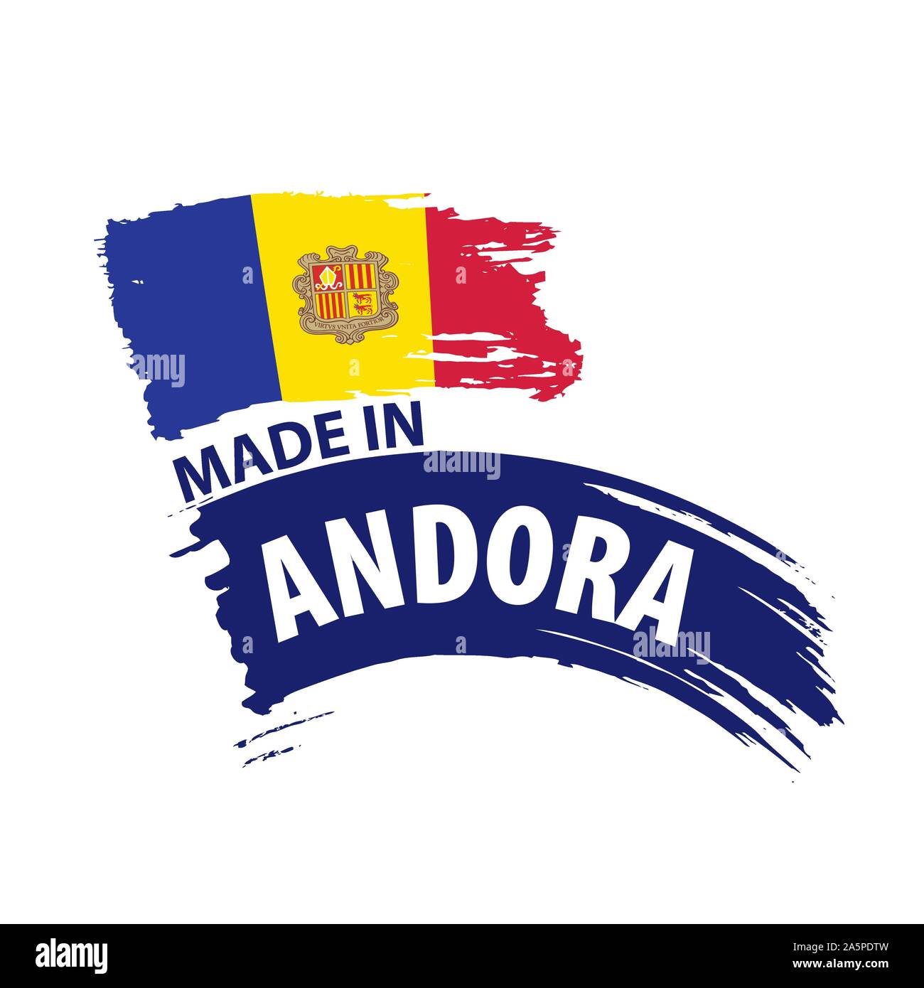 Made in andorra sign Stock Vector Images - Alamy