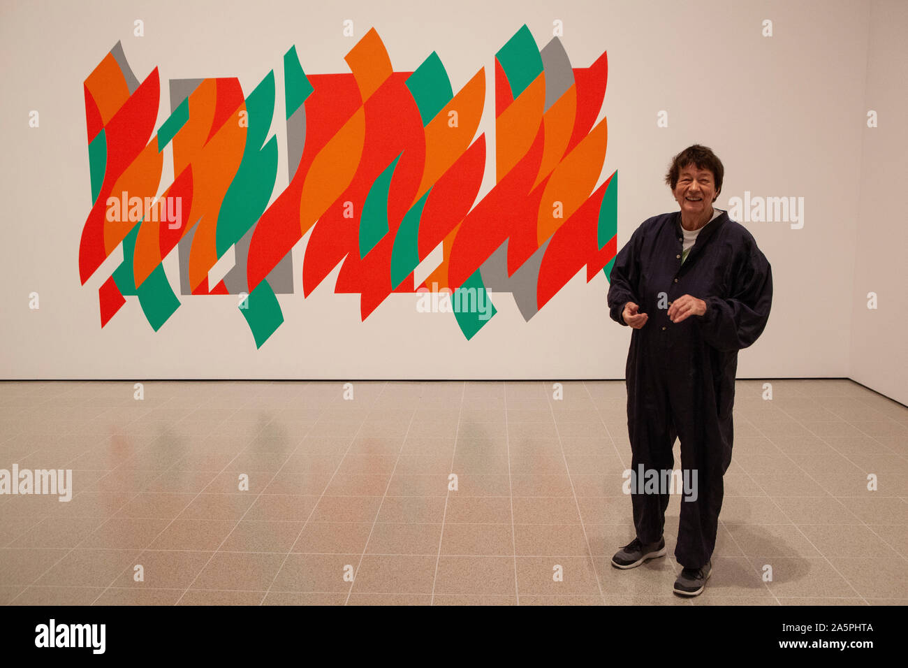 Bridget riley portrait hi-res stock photography and images - Alamy