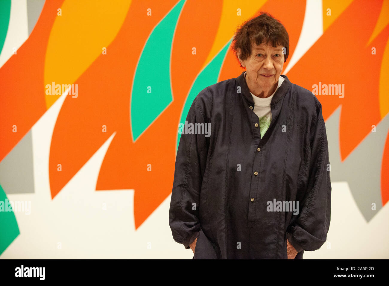 Bridget riley portrait hi-res stock photography and images - Alamy