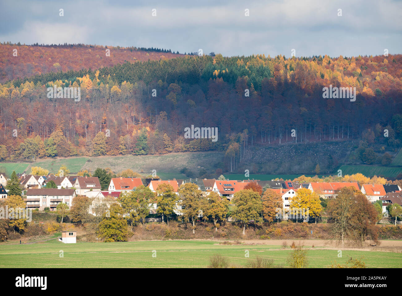 Bodenfelde, district of Northeim, Lower Saxony, Germany, Europe Stock Photo