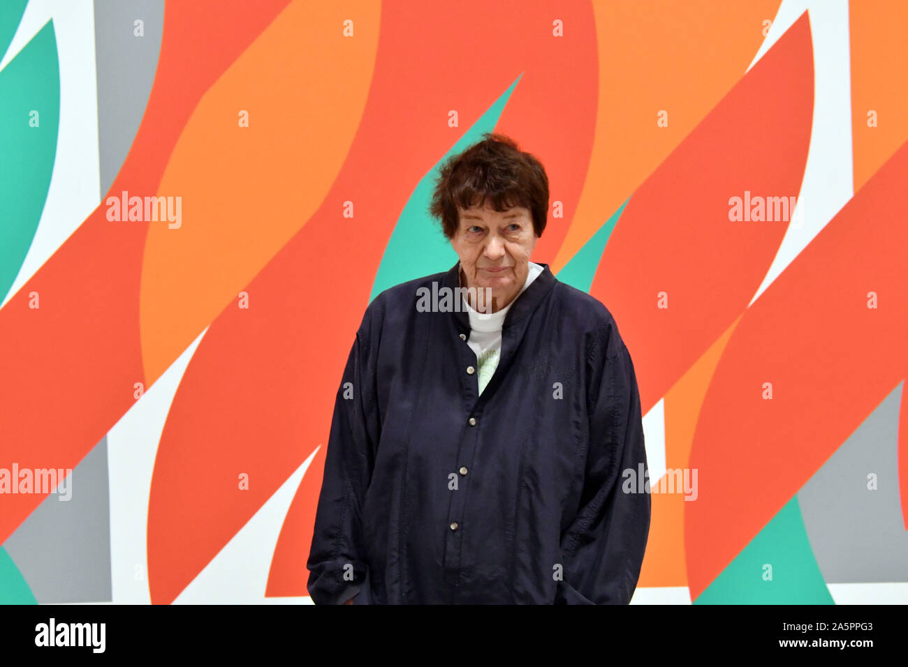 Bridget riley painting hi-res stock photography and images - Alamy