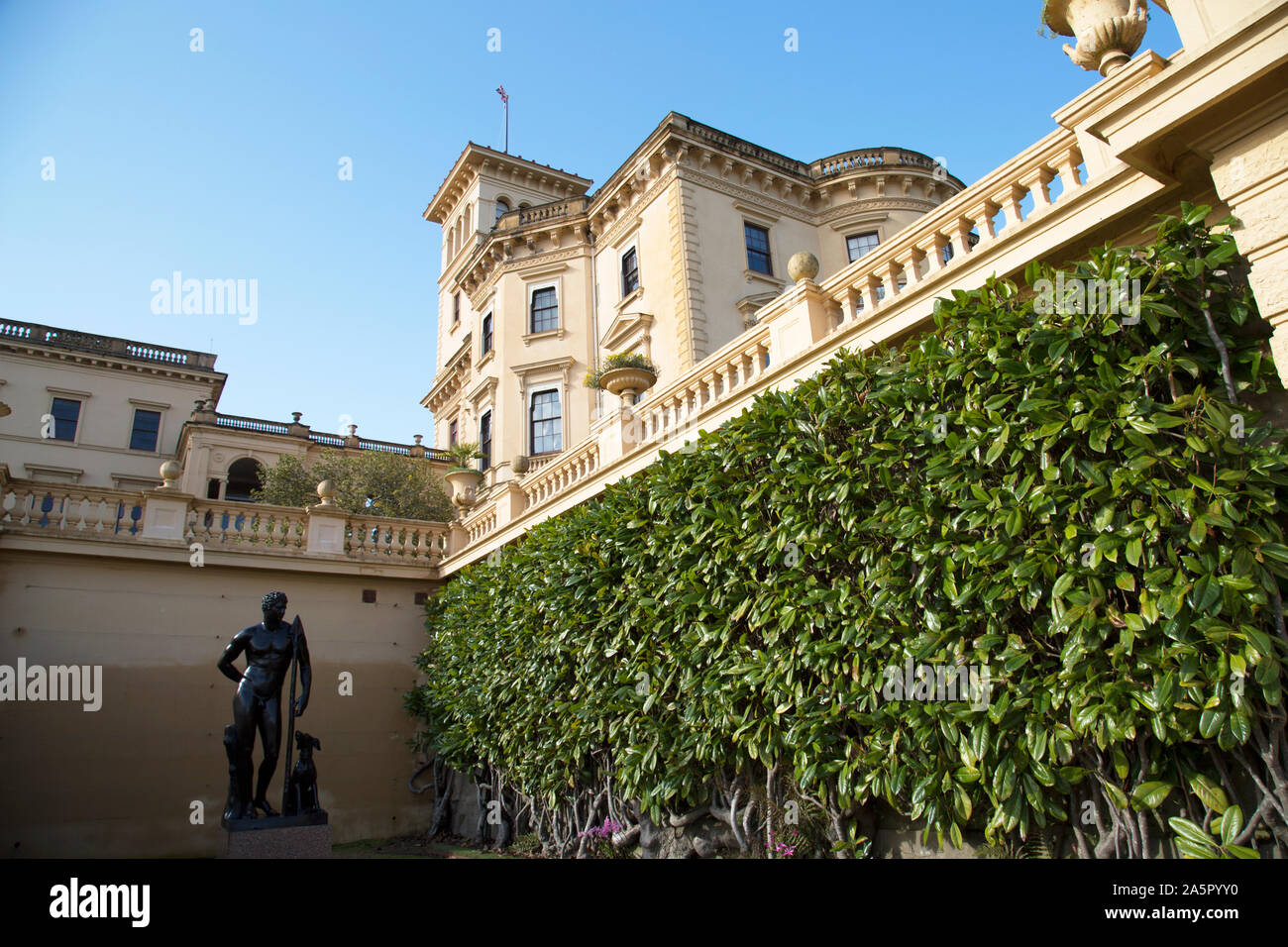 Osborne House is a former Queen Victoria summer residence in East Cowes