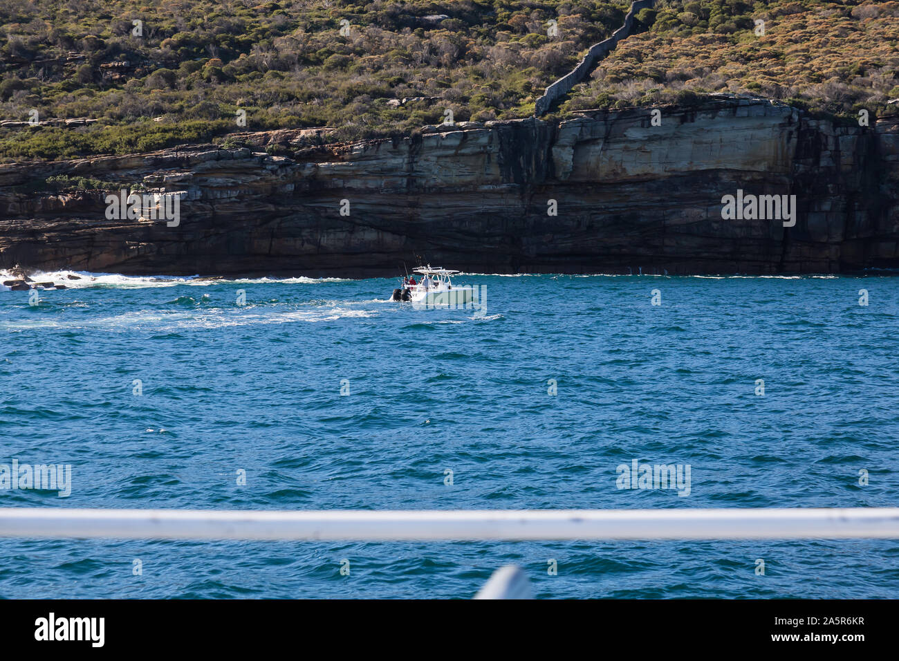 Views of the Sydney Heads, crossing from Watsons Bay to Manly on the fast ferry which takes