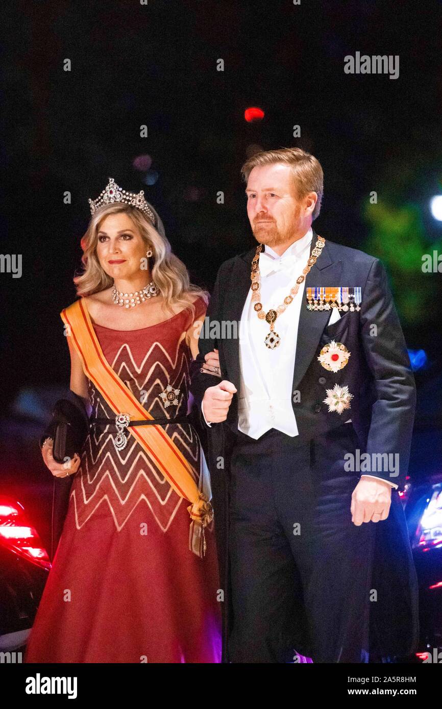 King Willem-Alexander and Queen Maxima of The Netherlands arrive at the ...