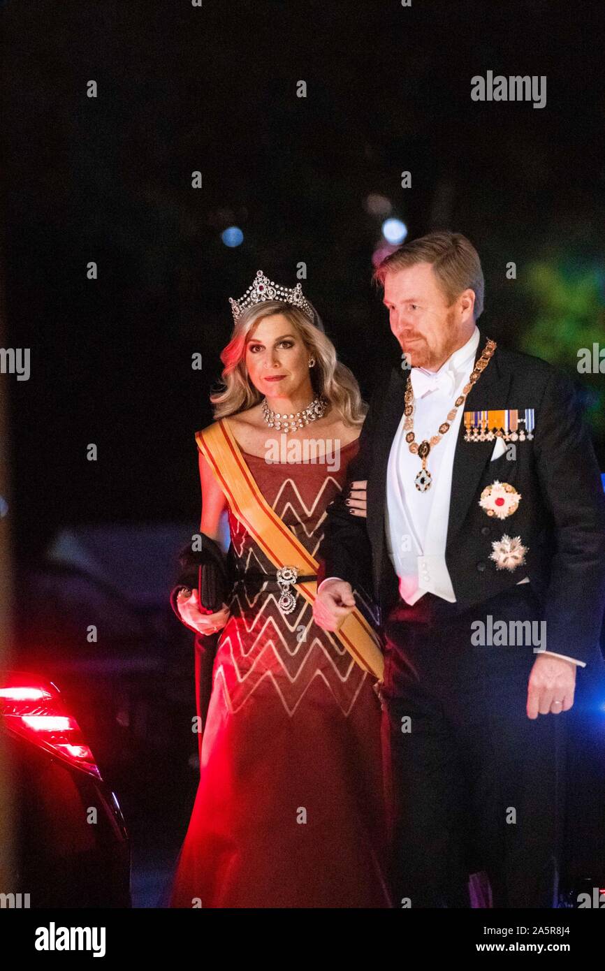King Willem-Alexander and Queen Maxima of The Netherlands arrive at the ...