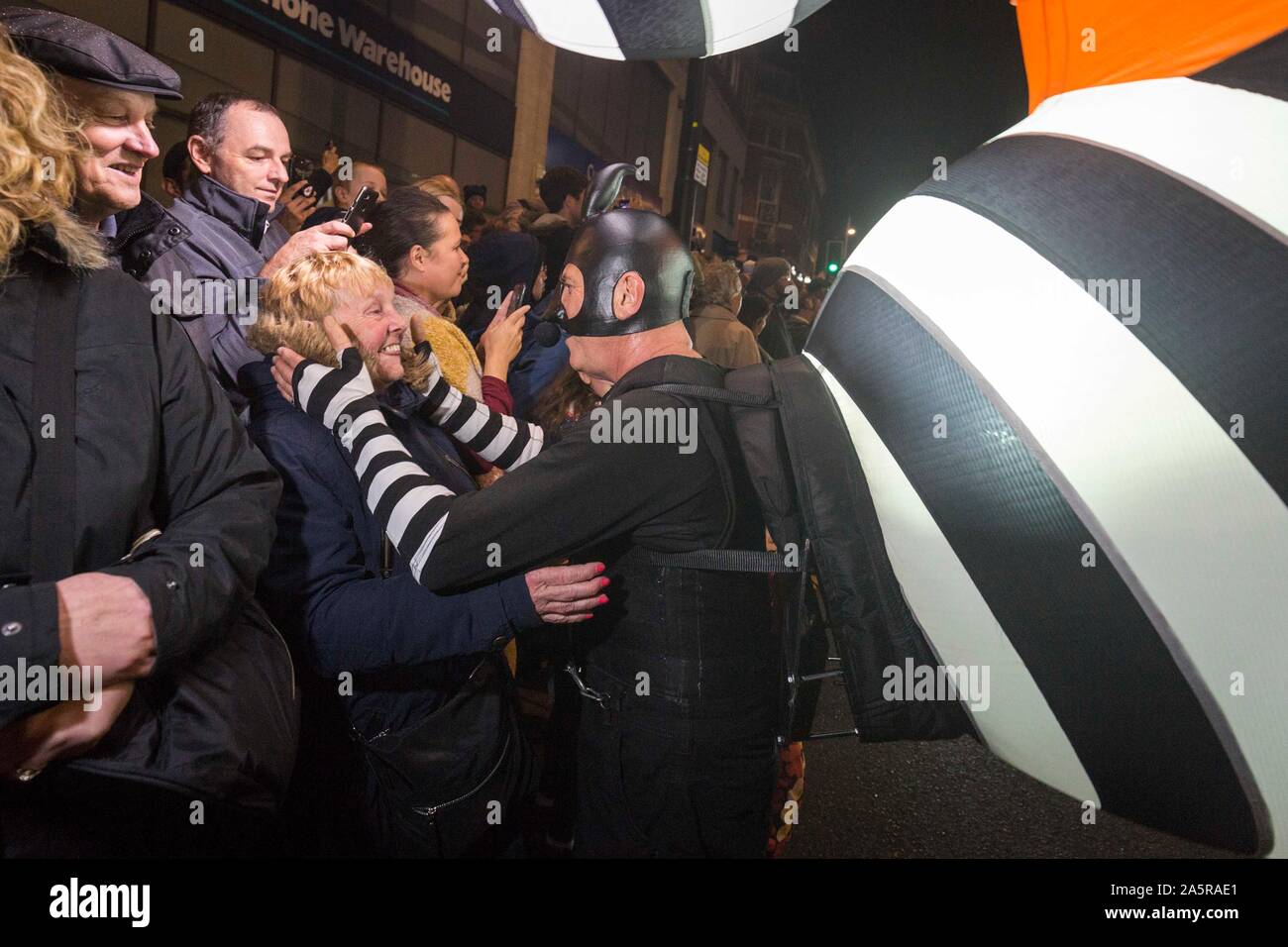 Leeds Light Night 2019 Stock Photo