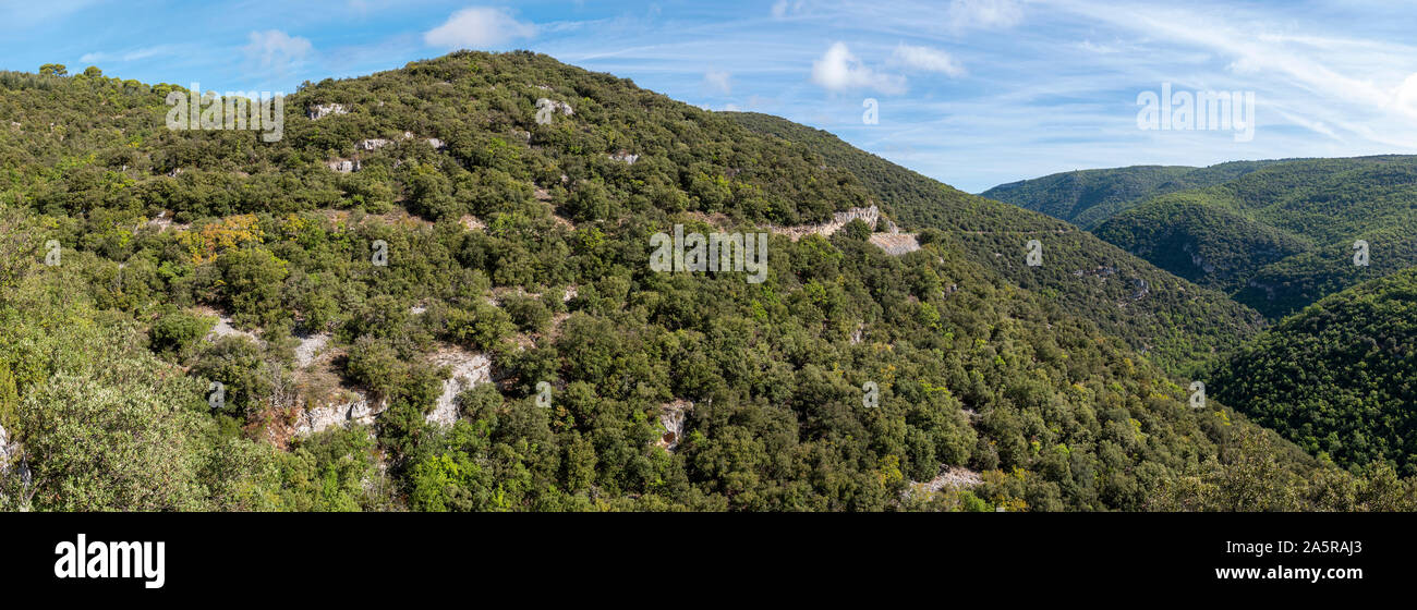 Gorges de la Nesque, Provence, France. Stock Photo