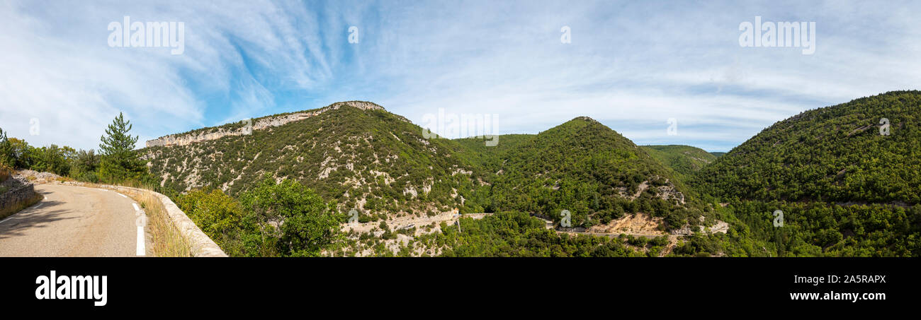 Gorges de la Nesque, Provence, France. Stock Photo