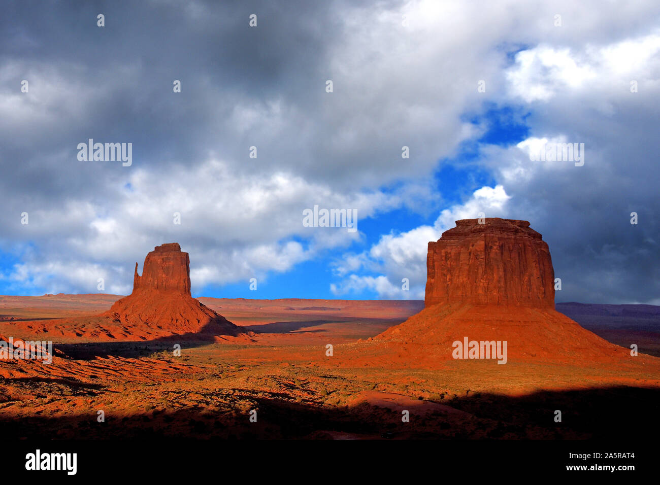 Monument Valley, Utah, Arizona, USA Stock Photo