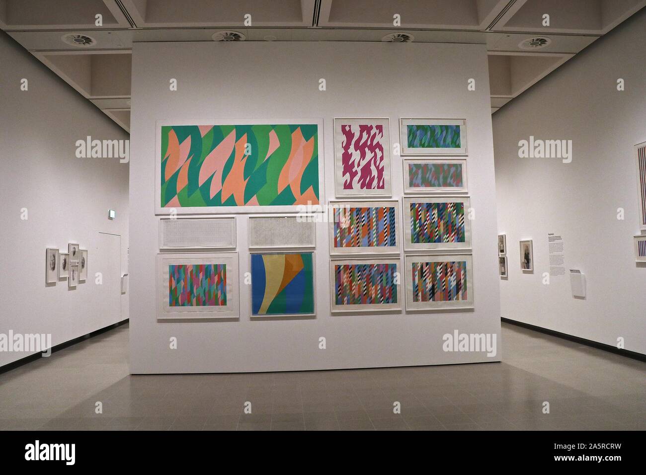 Bridget riley movement hi-res stock photography and images - Alamy