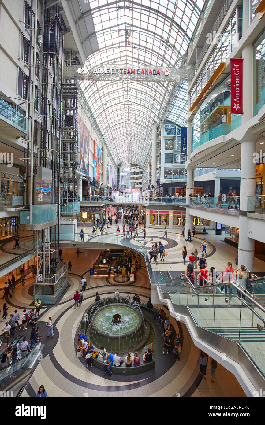 Shopping Center in Toronto, Canada Stock Photo