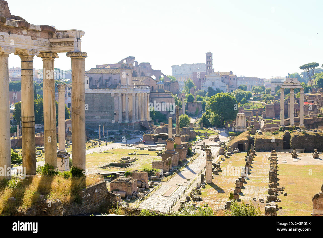 Ancient rome ruins wonderful hi-res stock photography and images - Alamy